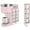 Pink, variant on Nurforta K Cup Holder for Keurig: Coffee Pod Holder for Counter Small Space, Space Saving K pod Storage & Organizer for Wall Mount, Rose Red 2 Pack