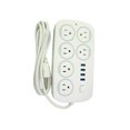 thumbnail image 3 of Multicontacto Moreka MC-J06U 6 Contactos + 4 USB 2500W Con Switch y Protección, 3 of 3