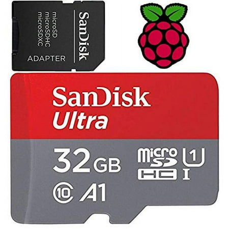 Image of Steadygamer Steadygamer - 32Gb Raspberry Pi Preloaded (Noobs) Sd Card | 4 3B+ (Plus) 3B 2 Zero Compatible With All Pi Models Flash_Memory