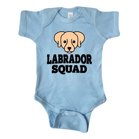 

Inktastic Dog Golden Labrador Squad Gift Baby Boy or Baby Girl Bodysuit