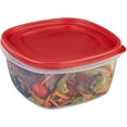 thumbnail image 1 of Rubbermaid EasyFindLids Contenant de Rangement pour Aliments, 3,3 L (14 Tasses), Rouge Coureur, Lot de 1, 1 of 6