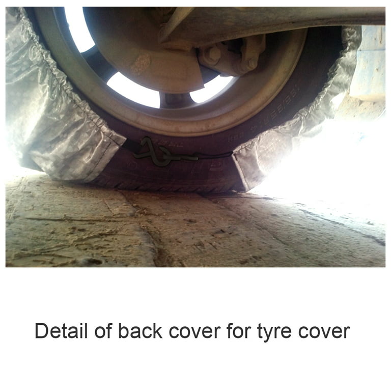 Waterproof Aluminum Film Tire Covers Tire Protectors,iClover RV
