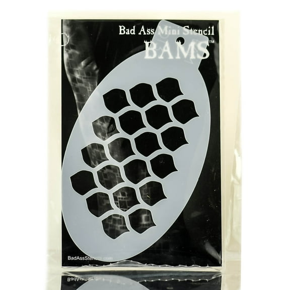 Graftobian Make-up Badass Mini Stencil ( Scales)