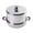 Aluminum, variant on Fruit Saver Aluminum Steam Canner with Temperature Indicator VKP1054