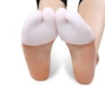 thumbnail image 4 of Protectores de gel para dedos del pie con almohadillas metatarsianas, 1 par de almohadillas para la bola del pie para eliminar callos, almohadillas para callos y almohadillas para ampollas, 4 of 5