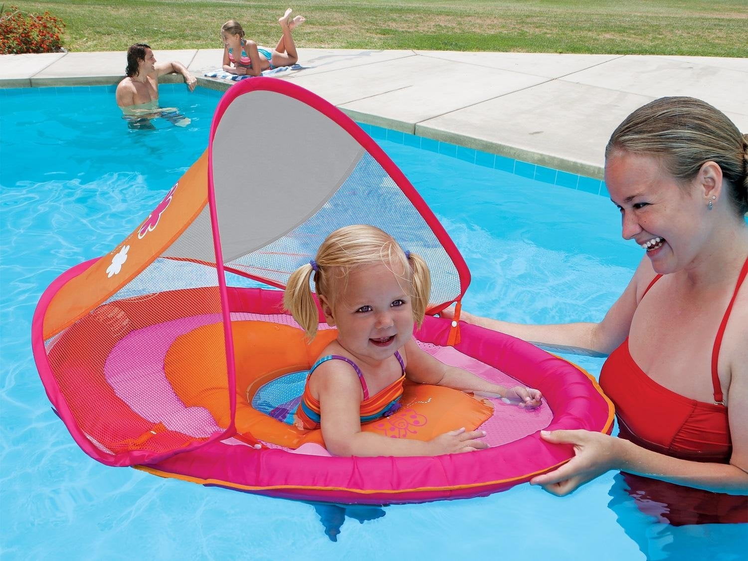 walmart baby float with canopy