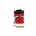 thumbnail image 4 of Jordan Men's 1 Retro High Bred Toe Basketball Shoes, from StockX, 4 of 5