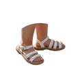 thumbnail image 2 of JTieacloth Summer Children's Girls' Silver Soled Double Bow Tie Roman Shoes Princess Shoes Summer Sandals Lightweight Sandals,Sizes 2.5 Big Kid(10.5-11 Years), 2 of 7