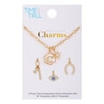 thumbnail image 2 of Time and Tru Women's Gold-Tone Interchangeable Luck Theme Charms Necklace., 2 of 5