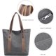 thumbnail image 2 of Bolsos de hombro de lona para mujer, bolsos casuales retro, bolso de trabajo, bolsos de mano, 2 of 4