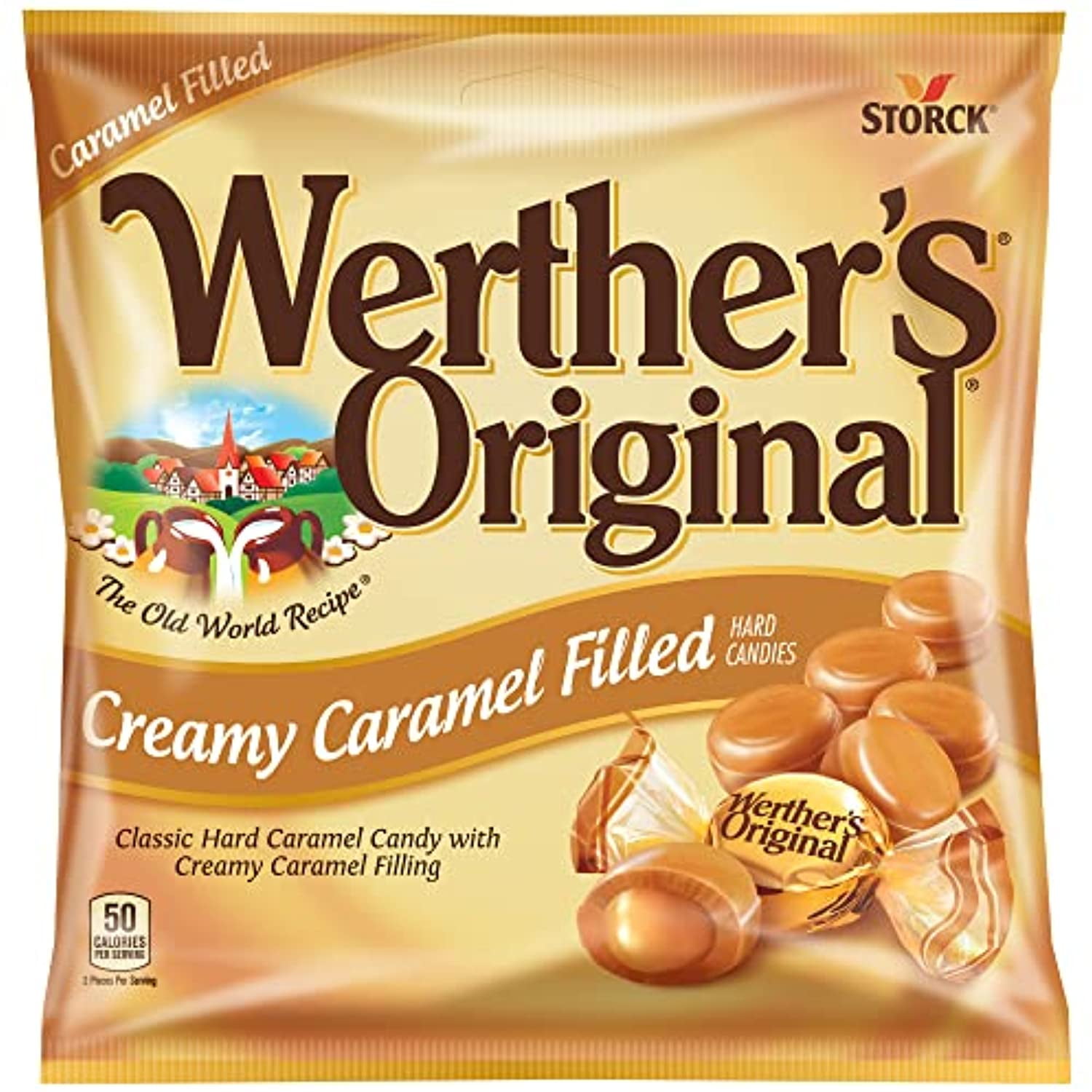 Original Creamy Caramel Filled C, 5.5 Oz Bag