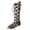 Black, variant on Utoimkio Ankle Straps Sandals for Women Summer Women Ladies Casual Flats Knee High Boots Lacing Shoes Sandals