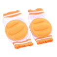 thumbnail image 3 of Rodilleras elásticas unisex para bebés, 6 pares, color aleatorio, 6 pares de rodilleras para bebés para gatear, calentadores de piernas para niños pequeños, calcetines de algodón elásticos a, 3 of 5
