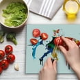 thumbnail image 3 of Abstract Cutting Board, Safari Wild Life Animal with Colorful Print on Buuterflies Art, Decorative Tempered Glass Cutting and Serving Board, Large Size, Multicolor, by Ambesonne, 3 of 4