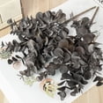 thumbnail image 6 of Dark Gray Artificial Eucalyptus Stems, Real‑Touch Faux Eucalyptus Branches, 14.96 Inch Fake Eucalyptus Greenery Picks, Rustic Vase Filler for Modern Home Table Arrangement, 6 of 6