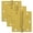Satin Brass, variant on Schlage 1010 Pack Of Three 3.5" X 3.5" Square Corner Plain Bearing Mortise Hinges - Nickel