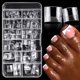 thumbnail image 1 of Puntas de gel suave para uñas Fake Toenail LuckForever, 240 unidades, transparentes, 1 of 4