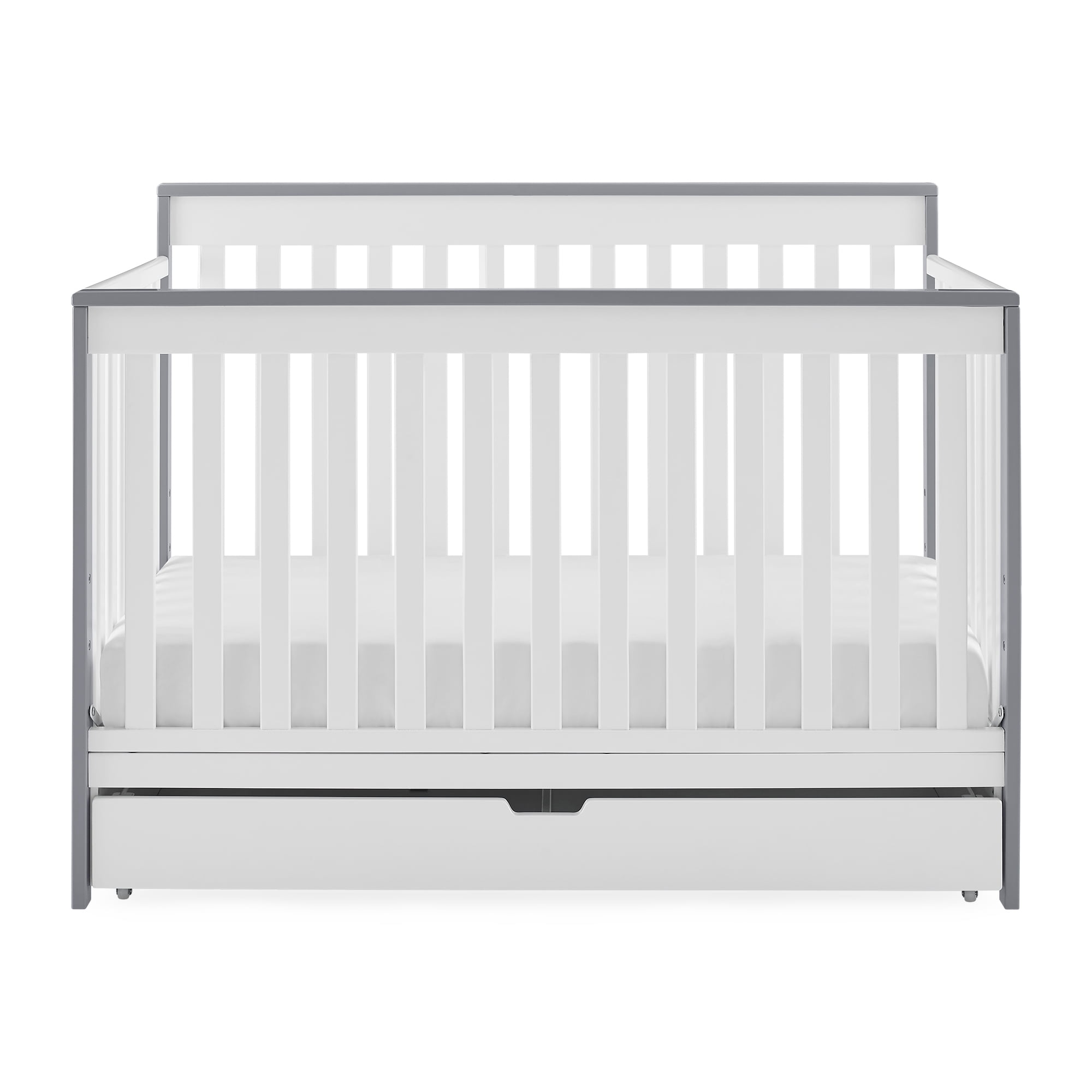 Delta Children Mercer 6in1 Convertible Crib with Storage Trundle, Greenguard Gold Certified