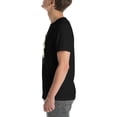 thumbnail image 3 of Funny Smiski Character Shirt – Glow in the Dark Kawaii Tee Unisex Fit (Black, XS), 3 of 6
