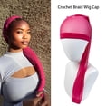 thumbnail image 2 of 3 Pcs Manchon de Tissage de Cheveux 28 Pouces avec Cordon de Serrage Réutilisable Respirant Extensible Perruque pour Femmes Boîte Filet Tresses Dreadlock Torsades Manchon, 2 of 8