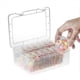 thumbnail image 2 of 42X Caja PequeñA de Almacenamiento con Tapa Caja PequeñA de PláStico Transparente Caja Contenedora de Almacenamiento de PláStico Mini Organizador VacíO para ArtíCulos PequeñOs, 2 of 5