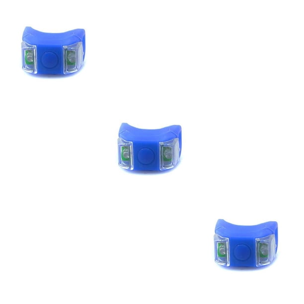 Sonducket Luz de bicicleta, linterna, piezas de bicicleta, alto brillo, resistente al desgaste, 2 luces LED de Flash, lámpara de haz ancho para manillar, Type8 NO8 Sonducket CBP085632