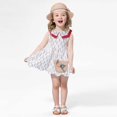 thumbnail image 3 of Sombrero de paja y conjunto de bolsa pequeña, sombrero de sol de verano para niñas y niños con decoración de flores para vacaciones, viajes, actividades al aire libre Adepaton LKX-0243-2, 3 of 5