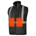 thumbnail image 2 of Pioneer Pioneer - Heated Safety Vest - Hi-Vis Black - Size 2XL, 2 of 5