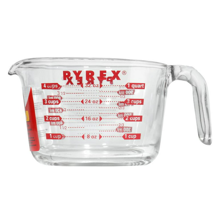 Pyrex 4 cup Measuring Cup - Whisk