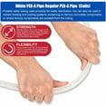 thumbnail image 6 of EFIELD 1/2 Inch x 100 ft Pex A Pipe, White, Flexible Water Tubing for Hot, Cold and Potable Water-Plumbing Application with a Pipe Cutter (White), 6 of 7