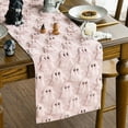 thumbnail image 1 of Camino de mesa Artoid Mode Pink Ghost Halloween 33 x 183 cm, 1 of 7