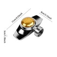 thumbnail image 3 of 6PCS 360Degree Metal Spot Sprinkler,Small Sprinkler Garden for Small Areas Sprinklers for Yard Circle Pattern Durable Outdoor Sprinkler with Gentle Water Flowing Garden Watering Tool, 3 of 7
