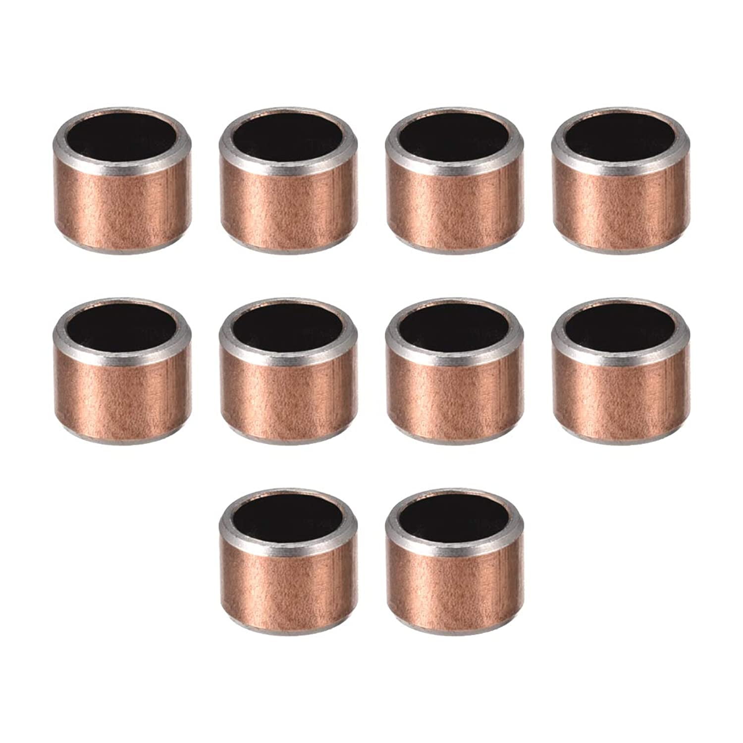 uxcell Sleeve Bearing 6mm Bore x 8mm OD x 6mm Length Plain Bearings