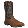 thumbnail image 2 of Justin Boots Mens Rendon Embroidered Round Toe Pull On Cowboy  Mid Calf Boo, 2 of 5