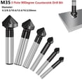 thumbnail image 4 of M35 3 Flute Countersink Drill Bit 90Degree Chamfering Tools Cobalt Tialn Coated, 4 of 5