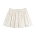 thumbnail image 3 of HH TRAF Verano Moda Femenina Diseño Plisado Cintura Elástica Pantalones Cortos Casuales Mujer Chic Bordado Agujero Decorado Mini Pantalones Cortos Mujer, 3 of 4