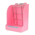 thumbnail image 4 of Maoww Small Animal Hanging Hay Rack Rabbit Feeder Stand for Herbivore Pink, 4 of 9