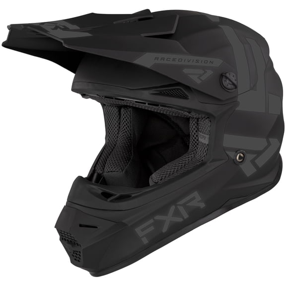 FXR Youth Legion Open Face Offroad Helmet Black Ops 220640-1010-07