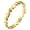 Gold Plated, variant on Women's Stainless Steel Continuous Heart Shape Stackable Rings Thin High‑Polish Band Tiny Delicate Jewelry, Perfect for Stacking Rose Gold Size 10