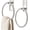 Brushed Nickel, variant on Brushed Nickel Towel Ring, Self Adhesive Hand Towel Holder for Bathroom and RV, No Drill Mount, Rust Resistant, 2 Pack