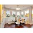 thumbnail image 2 of Innovations Lighting - Oxford - 1 Light Semi-Flush Mount In Traditional, 2 of 2