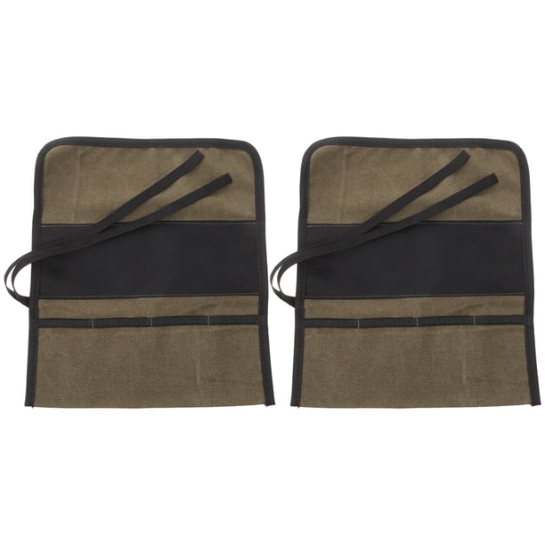 2PCS Tool Roll Electrician Tool Bag Bag Organizador de herramientas de electricista