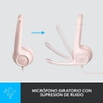 thumbnail image 2 of Audífonos PC Logitech H390 Rosa, 2 of 4