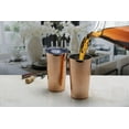 thumbnail image 5 of Bar340 by Cambridge 20 oz  Highball Insulated Tumbler with Lid, Gold, 5 of 11