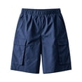 thumbnail image 6 of Tqcoqu Women's Lightweight Hiking Cargo Shorts,Quick Dry Athletic Shorts for Camping Travel Golf with Pockets,Navy Women's S-XXXL, 6 of 6