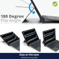 thumbnail image 3 of Funda para tablet WIWU para iPad 9/8/7.ª gen con teclado y trackpad, 10,5", 3 of 5