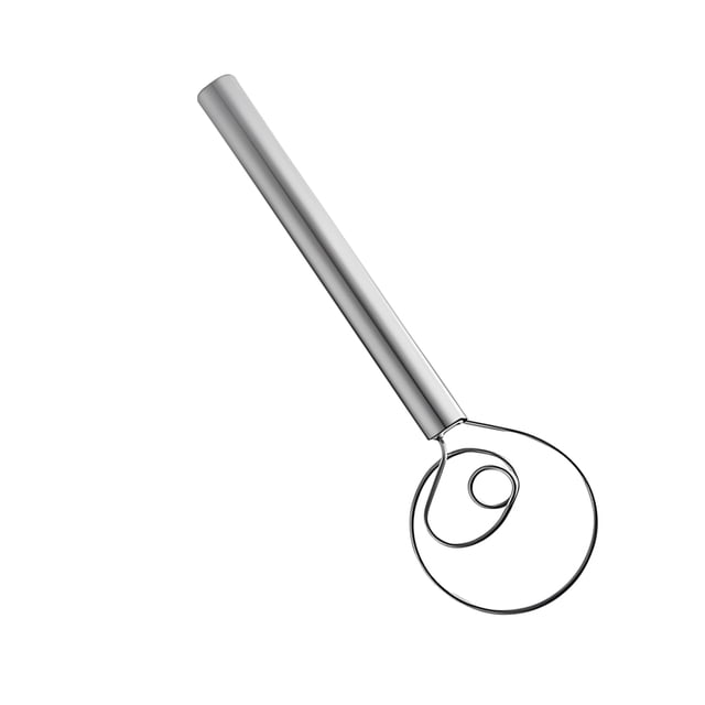 Billuyoard Batidora de de mano Batidor Manual de acero inoxidable Mezclador de pan Bobina Batidora para hornear Palillo Harina Pastelería Cocina y Comedor