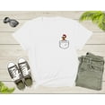 thumbnail image 2 of Cool Chicken Hen Rooster in Pocket with Meme Sunglasses T-Shirt Pocket Chicken Shirt for Men Women Kids Boys Girls Teens Graphic Tshirt, 2 of 7