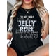 thumbnail image 1 of Women's Regular Size Motivational Quote Short Sleeve T-Shirt - Black with White Inspirational Lettering, Soft Stretch Cotton, Casual Round Neck, All-Season Comfort, Machine Washable, Lounge Clothing,, 1 of 6