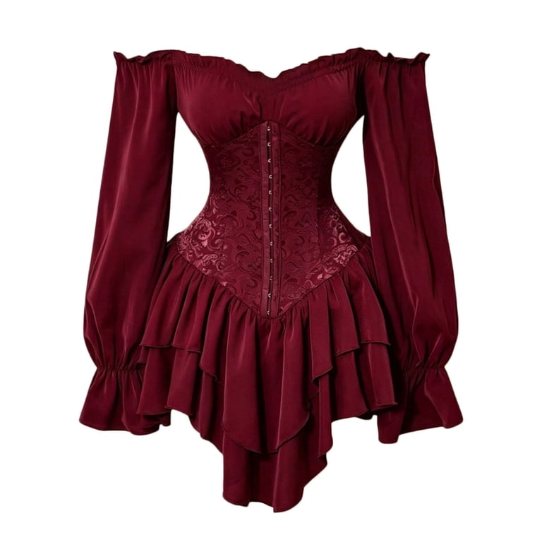 gothic corset mini dress Amazon.com: XCJIKUKE Gothic Halter Neck Dress High Waist Backless Corset Mini Dresses : Clothing, Shoes & Jewelry